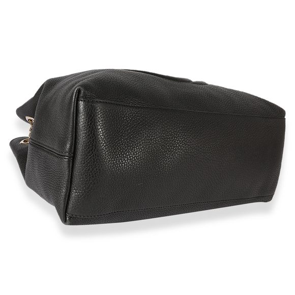 Gucci Black Pebbled Leather Medium Soho Chain Shoulder Bag - Picture 6 of 7